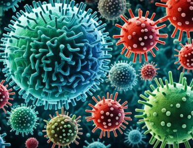 أنواع الفيروسات التي تصيب الإنسان
