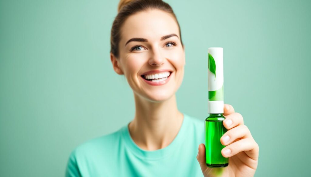 تأثير تنظيف الأسنان بالزيت